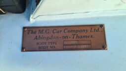 MG TD roadster full