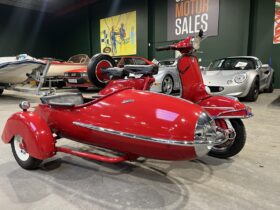 Vespa 150 Sprint m/ Master sidevogn