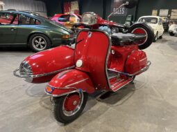 Vespa 150 Sprint m/ Master sidevogn full