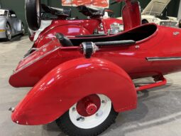 Vespa 150 Sprint m/ Master sidevogn full