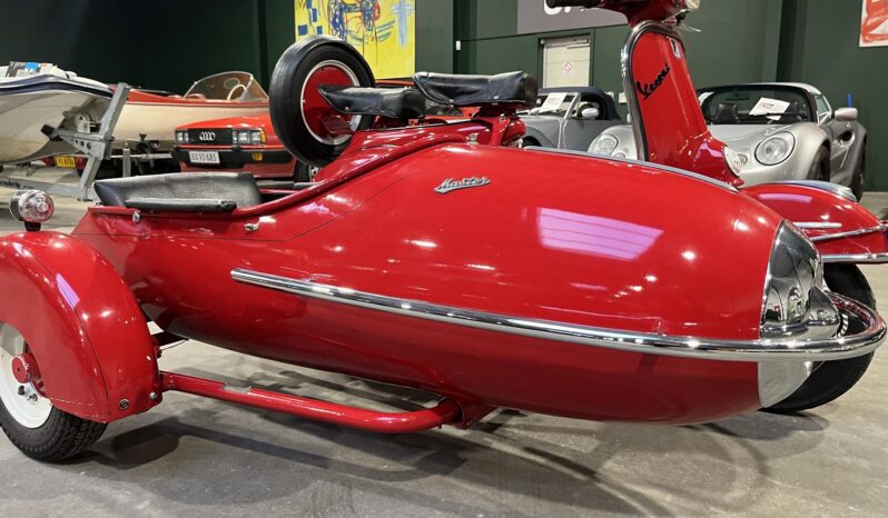 Vespa 150 Sprint m/ Master sidevogn full