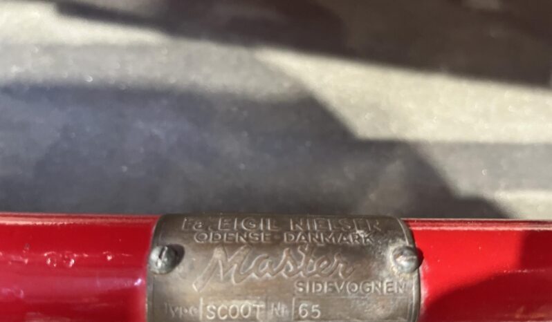 Vespa 150 Sprint m/ Master sidevogn full