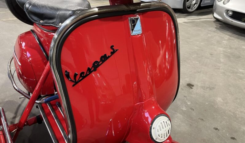 Vespa 150 Sprint m/ Master sidevogn full