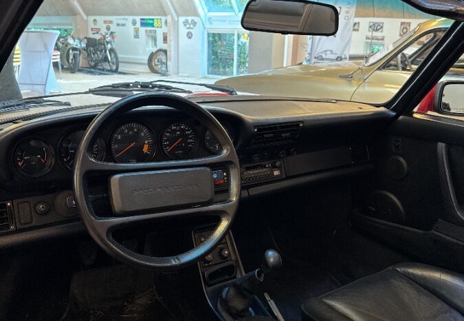 Porsche 911 G-serie cabriolet full