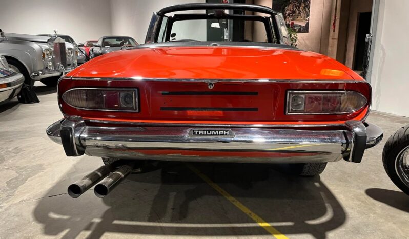Triumph Stag 3,0 V8 – Historiske sorte nummerplader full