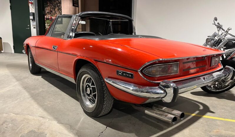 Triumph Stag 3,0 V8 – Historiske sorte nummerplader full