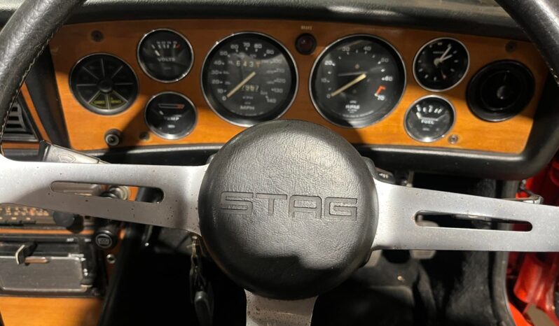 Triumph Stag 3,0 V8 – Historiske sorte nummerplader full
