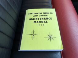 Lincoln Continental 7,0 full