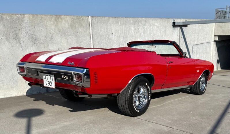 Chevrolet Chevelle Convertible 454 cui V8 full