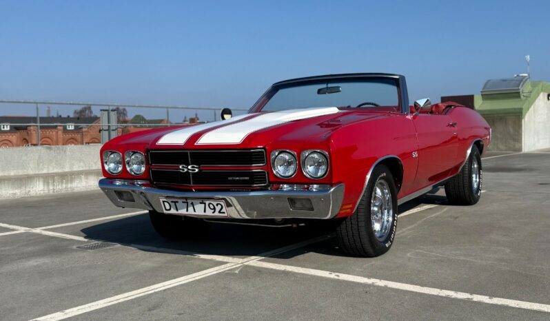 Chevrolet Chevelle Convertible 454 cui V8 full