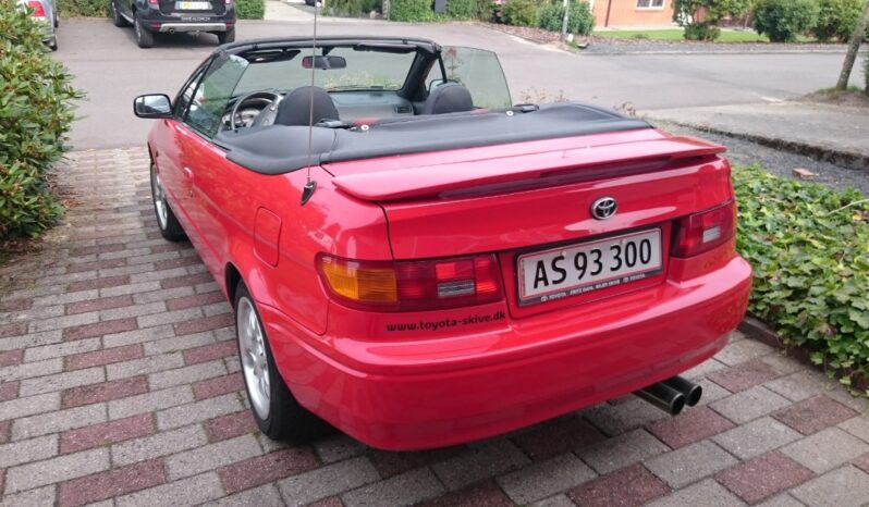 Toyota Starlet Paseo 1,5 cabriolet full