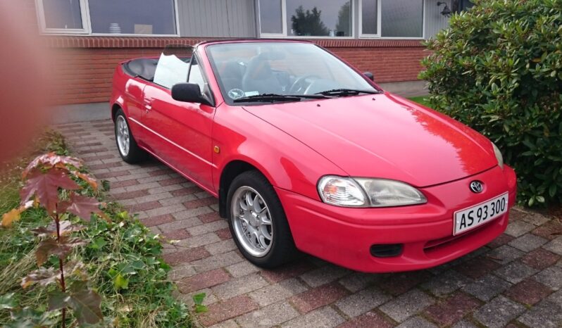 Toyota Starlet Paseo 1,5 cabriolet full