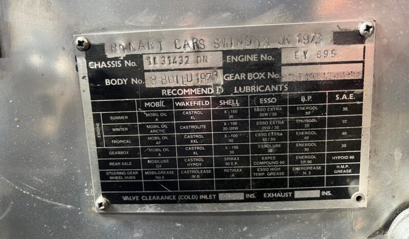 Jaguar XJ6 RONART W152 4,2 R6 ROADSTER full