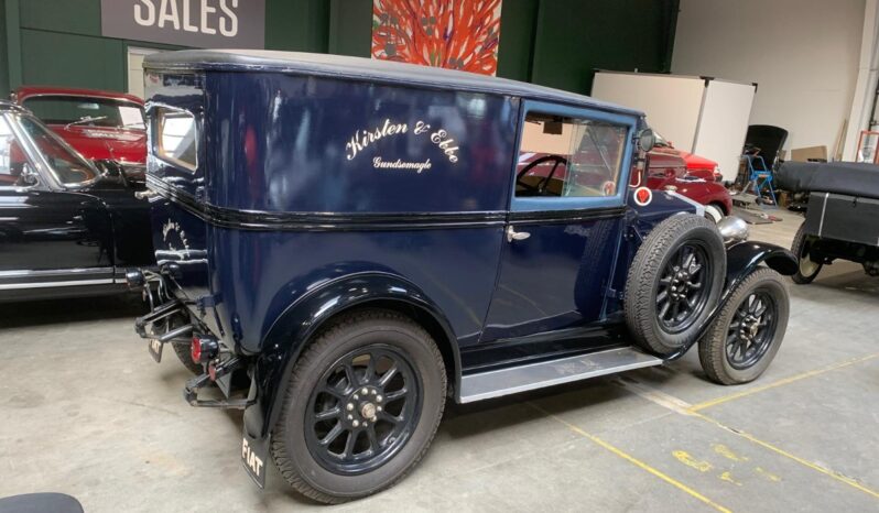 Fiat 500 509 VAREVOGN- meget sjælden full