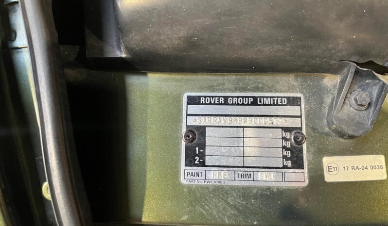 MG MGB RV8 V8 Cabriolet – kun 30721 km full