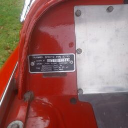 Triumph TR3A Sport full