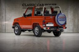 Toyota Landcruiser J70‑serie Convertilble full