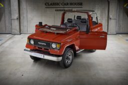 Toyota Landcruiser J70‑serie Convertilble full