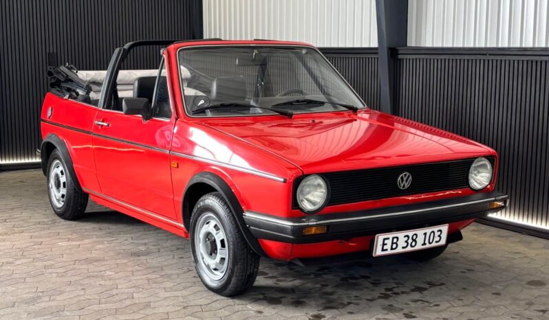 VW Golf 1 Cabriolet 1.5 full