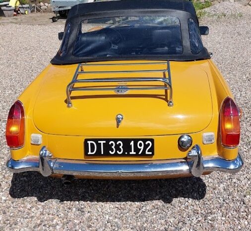 MG MGB cabriolet full