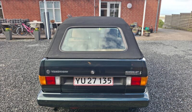VW Golf 1 cabriolet full