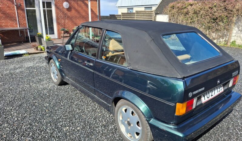 VW Golf 1 cabriolet full
