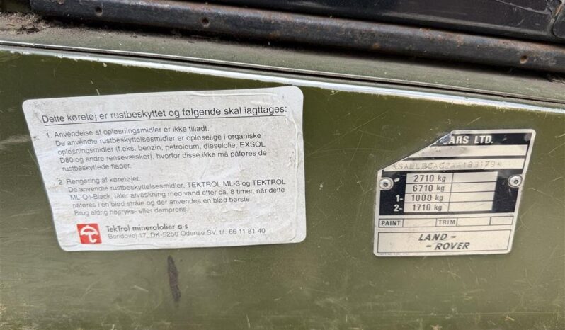 Land Rover S3 Serie III 109″ 4×4 pick-up full