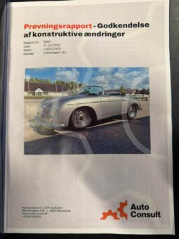Porsche 356 speedster replica full