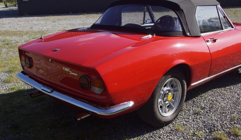 Fiat Dino Spider 2000 full