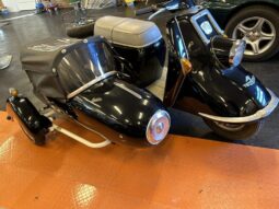 Heinkel Tourist 200 m sidevogn full