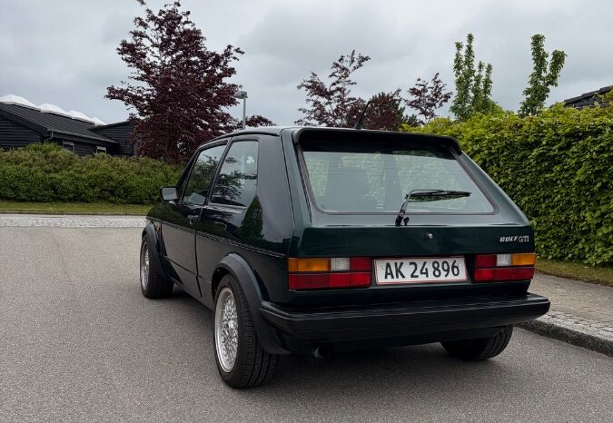 VW Golf MK1 GTI full
