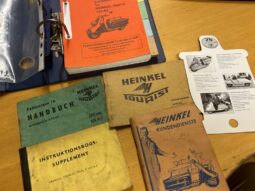 Heinkel Tourist 200 m sidevogn full