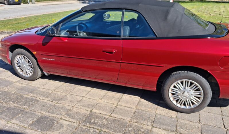 Chrysler Stratus JX cabriolet full