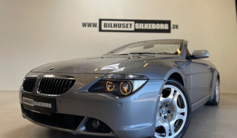BMW 6-serie E63 645Ci 4,4 Cabriolet Steptr. 2d full