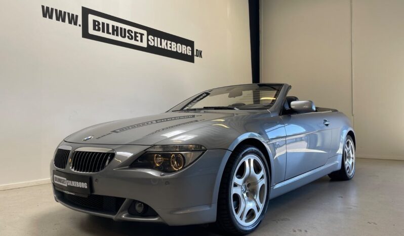 BMW 6-serie E63 645Ci 4,4 Cabriolet Steptr. 2d full