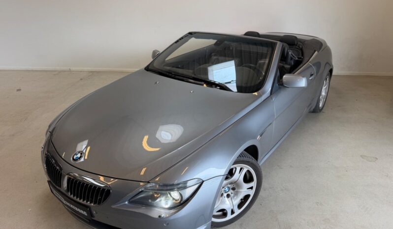 BMW 6-serie E63 645Ci 4,4 Cabriolet Steptr. 2d full