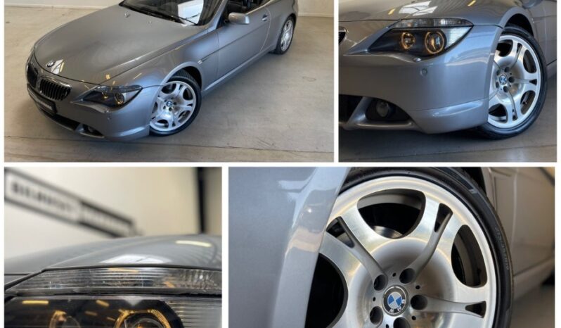BMW 6-serie E63 645Ci 4,4 Cabriolet Steptr. 2d full