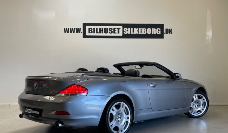 BMW 6-serie E63 645Ci 4,4 Cabriolet Steptr. 2d full
