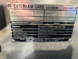 Caterham Seven 1,7 full