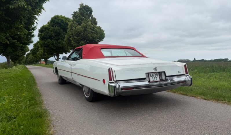 Cadillac Eldorado cabriolet full