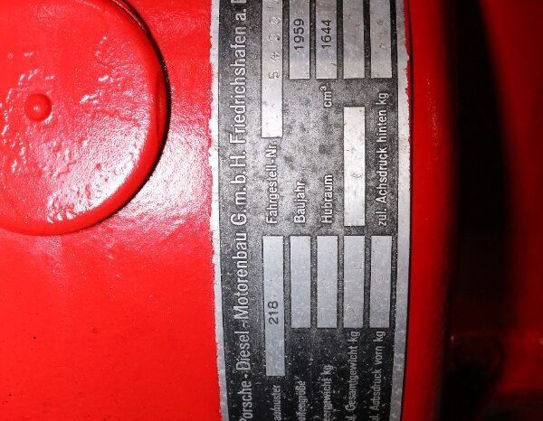 Porsche 218 Traktor full