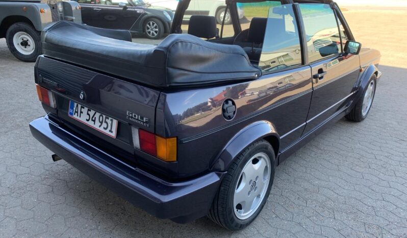 VW Golf 1 1,8 Cabriolet full