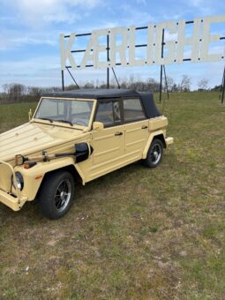 VW Type 181 Kübel Jagt/radio/officersvogn full