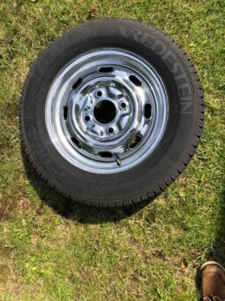 VW Dæk/fælge 15″ Kromfælge m. Vredestein dæk (4×130) full