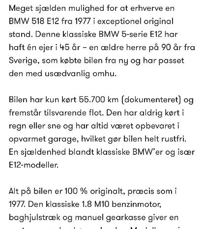 BMW 5-serie E12 518 i full