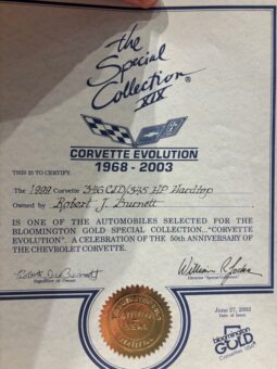 Chevrolet Corvette C5 hardtop full
