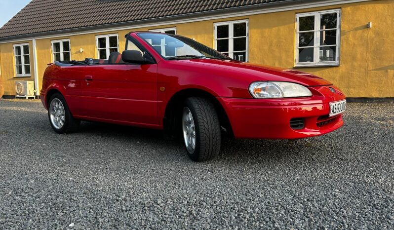Toyota Starlet Paseo 1,5 cabriolet full