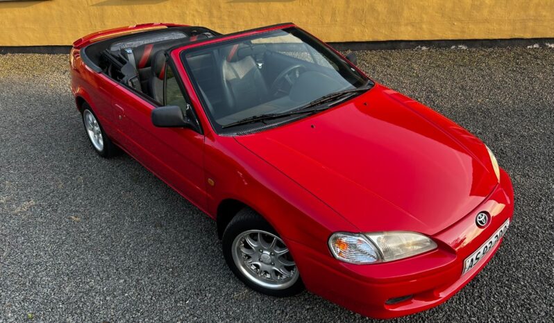 Toyota Starlet Paseo 1,5 cabriolet full