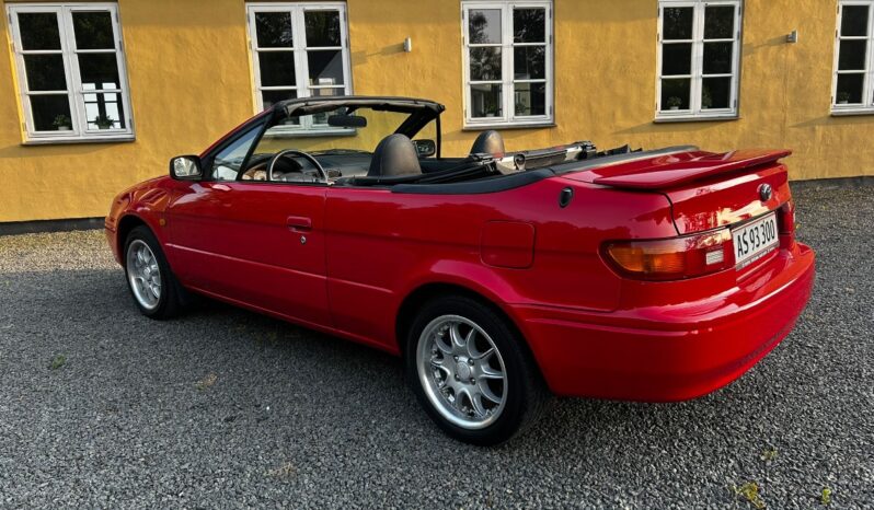 Toyota Starlet Paseo 1,5 cabriolet full