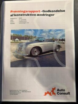 Porsche 356 speedster replica full